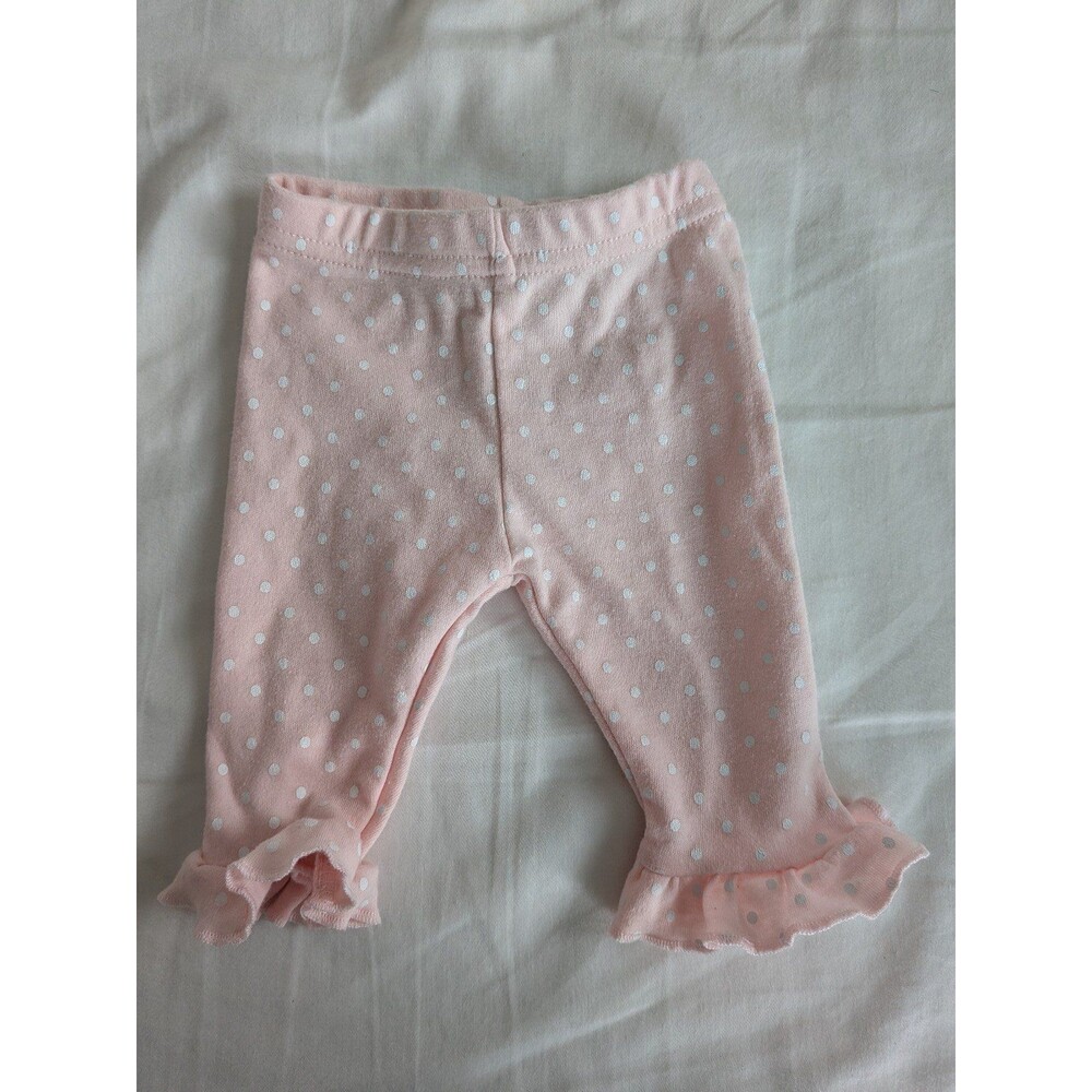 Polka Dot Flare Pants, 0-3M